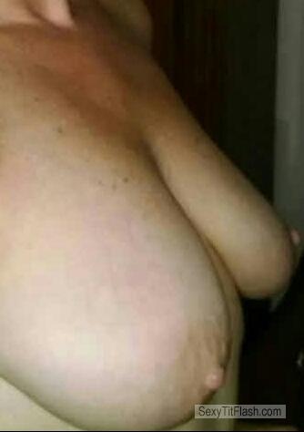Tit Flash: My Big Tits (Selfie) - Topless Cheryl66 from United States